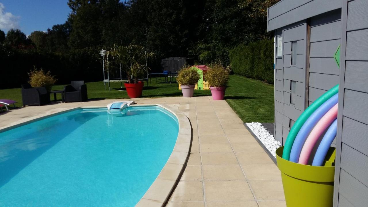 Chambres D'Hotes Du Relais De Drugy Saint-Riquier Esterno foto